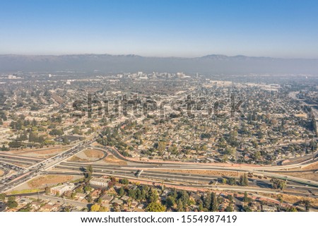 San Jose During the Day from Drone