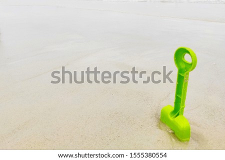 Green Beach Sand Toy Fun At the Beach