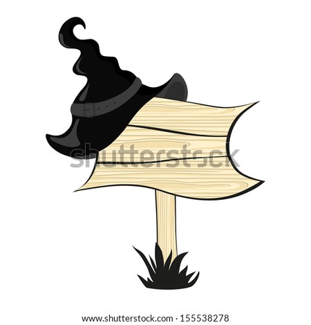 happy halloween witch hat
