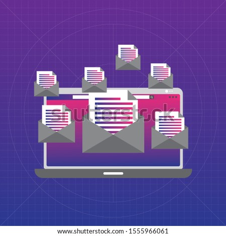 SMS banking icon. colorfulvector design.
