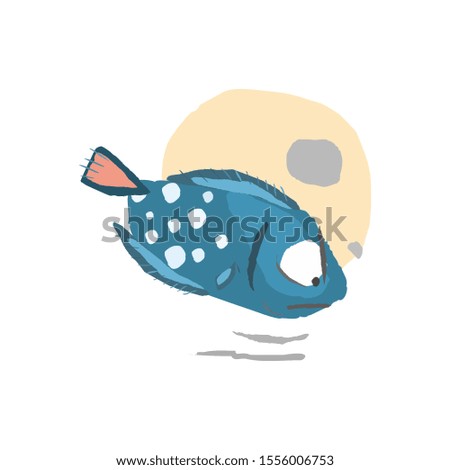 animated image of various kind of fish