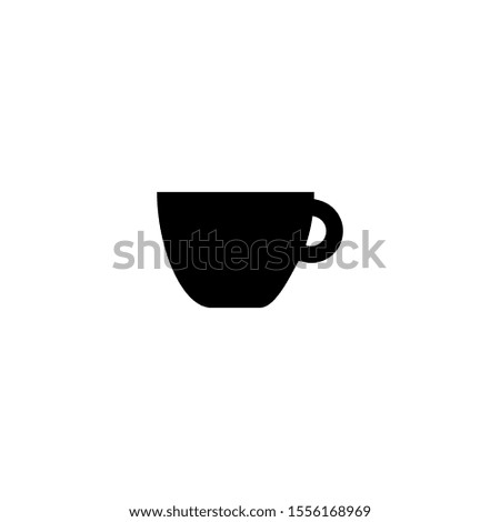 Coffee cup icon. Hot drink symbol. Logo design element