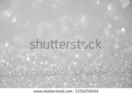 Silver christmas glitter abstract background 