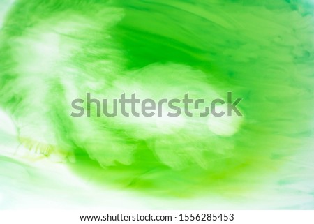 Green and yellow on white background, Soft green background, blur green background, Mixed color green and yellow 