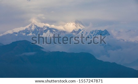Mountain View in Nepal ,Madi Himal trek
