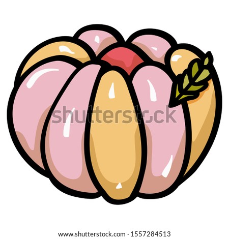 Traditional Japanese sweets. Rice or Bean Japanese Cake. Wagashi. Cake from the Confectionery, Cafeteria. Sweet pastries for Birthday, Christmas, New Year, Baby Shower. - Vector. Vector illustration