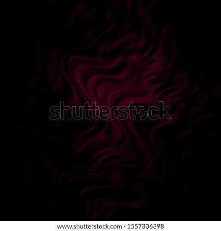 Dark Purple vector pattern with curved lines. Gradient illustration in simple style with bows. Pattern for websites, landing pages.