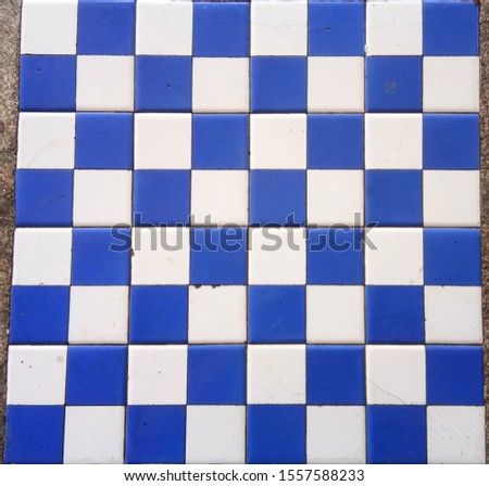 A picture from a chessboard to decorate the wall.