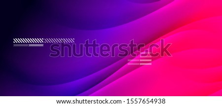 Trendy simple fluid color gradient abstract background with dynamic wave shadow line effect. Vector Illustration For Wallpaper, Banner, Background, Card, Book Illustration, landing page