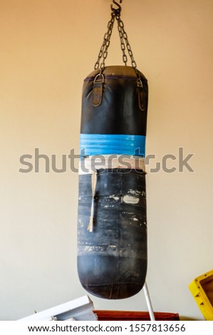 boxing gloves on wall, beautiful photo digital picture