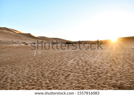 sand dunes in the desert, beautiful photo digital picture
