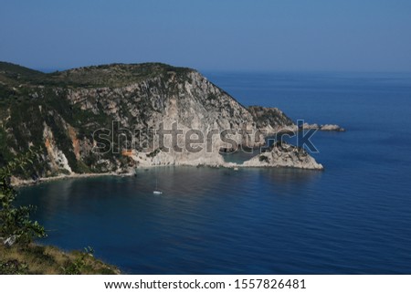 Amzing landscape of Kefalonia, Greece