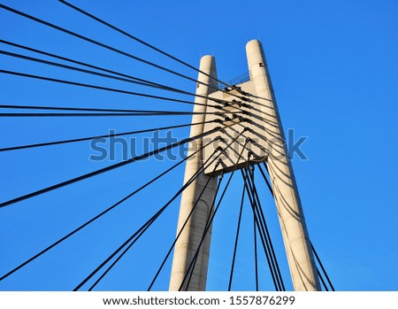 Close up of a bridge in Kampen the Netherlands