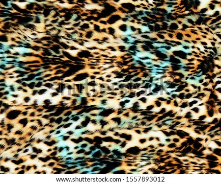 leopard skin background for print