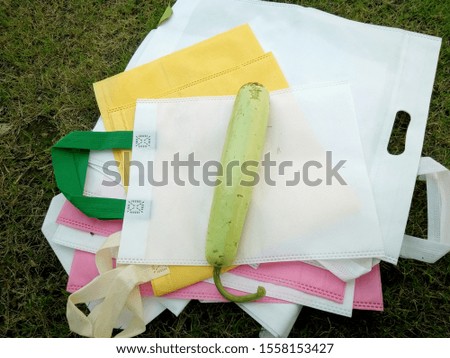 vegetable top on Eco Friendly Bag, Non Woven Polypropylene Bag, Reusable shopping bag, Gift Bag, Reduce, Reuse, Recycle,