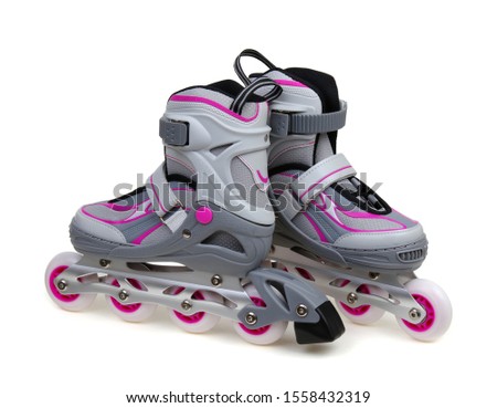 roller skates isolated on white background