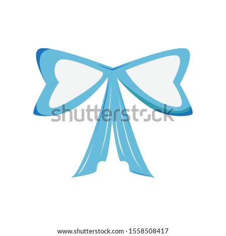 Wedding bow clip art design. vector illustration image.