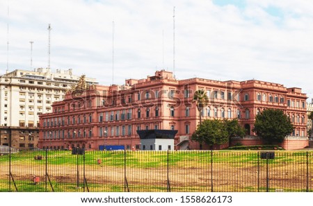 Casa Rosada (Pink House), Argentinian Presidential Palace - Buenos Aires, Argentina