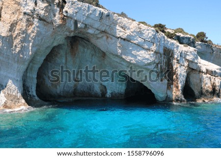 Blue caves of Zakynthos, Greece