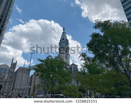 Philadelphia City Hall and other buildings