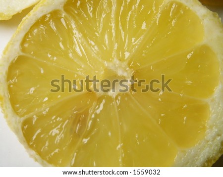 lemon texture