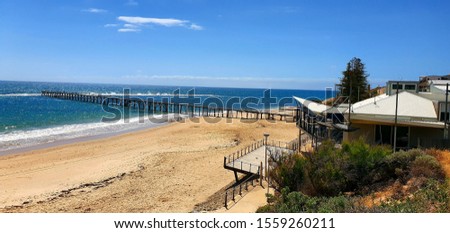 Port Noarlunga Beach. Adelaide, South Australia