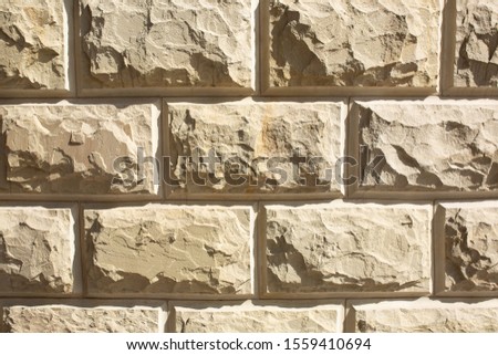 Closeup photo of rough stone background