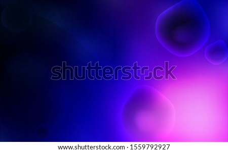 Dark Purple vector template with bent ribbons. Modern gradient abstract illustration with bandy lines. A new texture for your  ad, booklets, leaflets.