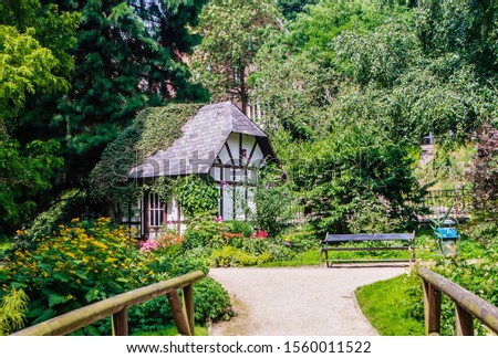 Literatur Haus, Alter Botanische Garten, Old Botanical Garden,  Schleswig-Holstein, Kiel, Germany, Europe Royalty-Free Stock Photo #1560011522