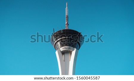 Stratosphere Hotel Tower Las Vegas Royalty-Free Stock Photo #1560045587