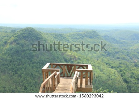 photo spot with forest view
