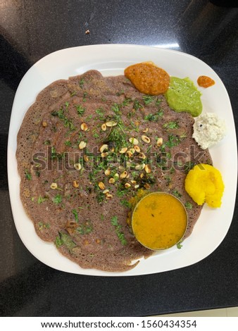 Yummy and delicious Finger Millet Pancake