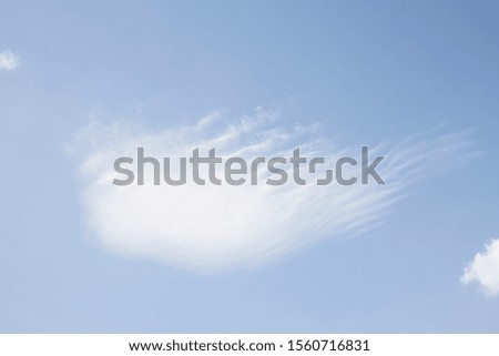 The blue sky and white clouds Royalty-Free Stock Photo #1560716831