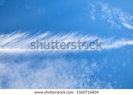 The blue sky and white clouds Royalty-Free Stock Photo #1560716834