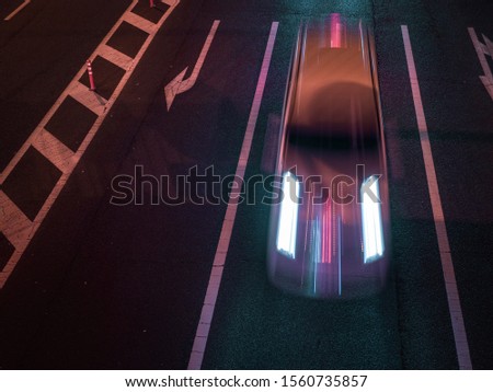 Driving Cars with Lights at Night