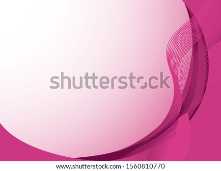 Background template with abstract patterns illustration