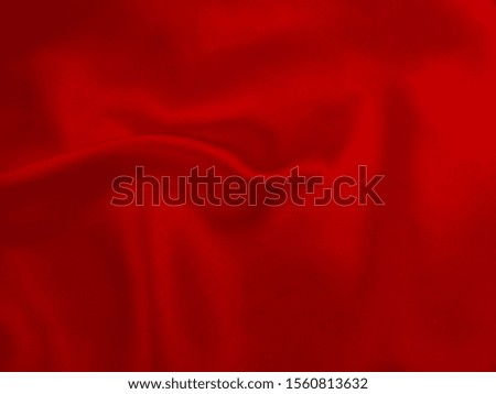 Red abstract background luxury cloth or liquid wave or wavy folds