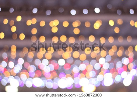 Christmas light background with abstract bokeh light background
