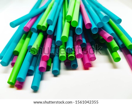straw drinking fullcolor water rainbow