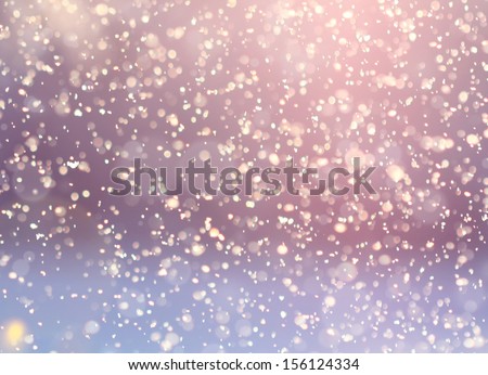 Snowfall background