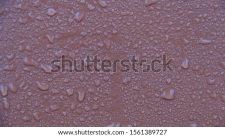 wet board texture and background with raindrops
