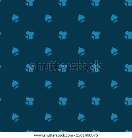 Poker card suit seamless pattern background. Can be used for wallpaper,fabric, web page background, surface texture.Abstract vector backround.