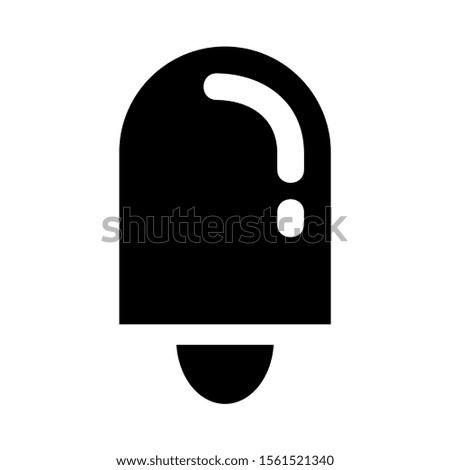 notice icon isolated sign symbol vector illustration - high quality black style vector icons
