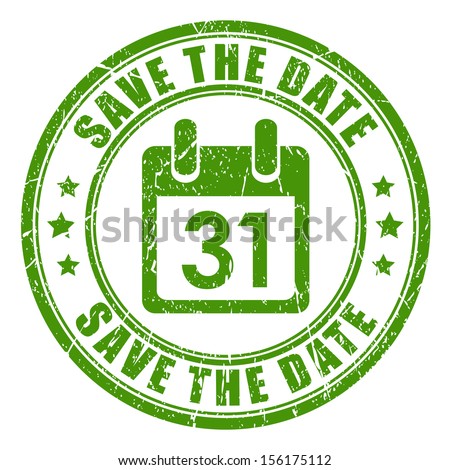 Save the date stamp
