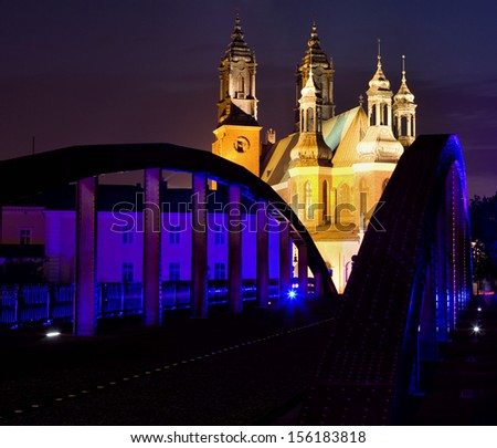 The Archicathedral Basilica of St. Peter and St. Paul in Poznan in Poland. 