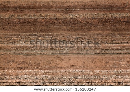 texture layers of earth Royalty-Free Stock Photo #156203249