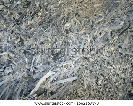 photo texture of ash from burning grass