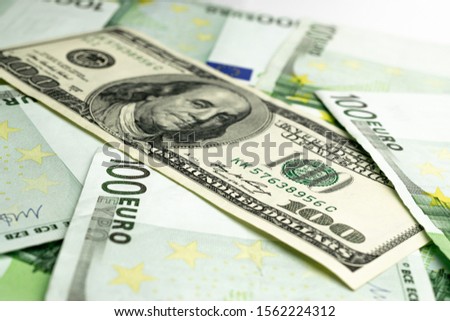 Dollar sign. American money. Cash background, us bill. Money fal