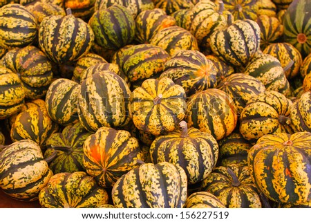 Miniature pumpkins