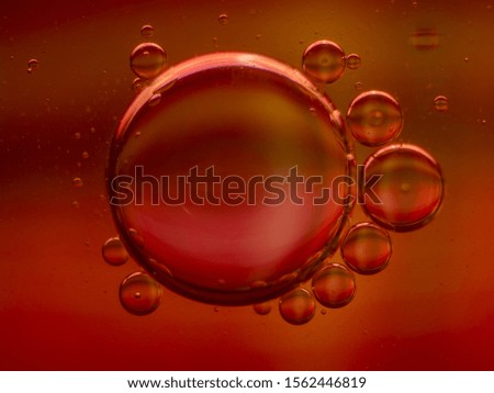 Oil drops in water. Abstract psychedelic pattern image multicolored. Abstract background with colorful gradient colors